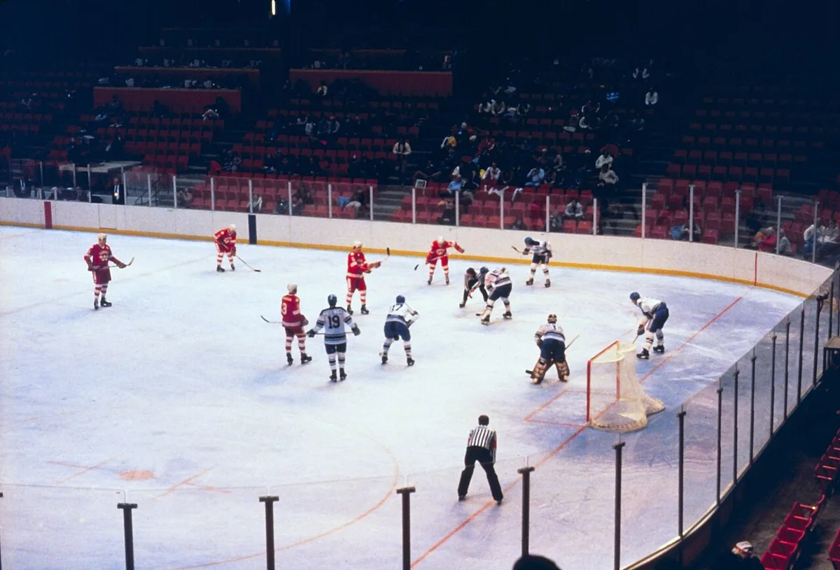 Jääkiekko-ottelu Lake Placidin olympialaisissa 1980